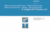 Restoration Modular Revision Hip System Calcar Conicalgkqcw.com/admin/uppic/022229.pdfRestoration® Modular Revision Hip System Surgical Protocol Restoration® Modular Calcar Body/Conical