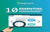ESSENTIAL - inSegment...10 Essential Conversion and Experience Optimization Techniques 2 PRACTICE 1 OPTIMIZE ACROSS ALL TOUCHPOINTS Conversion optimization arose from the need to have