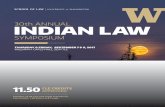 SYMPOSIUM - University of Washington School of Law€¦ · 5.00 LAW & LEGAL PROCEDURE CLE CREDITS AND 1.00 ETHICS CLE CREDIT APPROVED 8:30 a.m. Registration and Coffee 8:55 a.m. Introduction