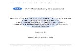 IAF Mandatory Document APPLICATION OF ISO/IEC 17021-1 FOR ... MD22 Issue 2 07052019.pdf · IAF MD 22:2019 International Accreditation Forum, Inc. Issue 2 Application of ISO/IEC 17021-1