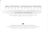RELATIONAL DATABASE THEORY - Semantic Scholar · 2018-12-06 · 5.2 Adequacy of Vertical Decompositions 182 5.3 Boyce-Codd Normal Form and Third Normal Form 193 5.4 Algorithms for