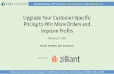 Upgrade Your Customer-Specific Pricing to Win More Orders ... · How to build effective contract review calendar or process. Beware of the Evergreen agreements. 4. Price increase