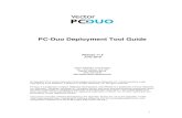 PC-Duo Deployment Tool Guide - Vector Networks€¦ · PC-Duo Deployment Tool Guide 8 Bandwidth throttling: PC-Duo 11.2 allows screen capture settings to be modified in order to reduce