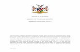 REPUBLIC OF NAMIBIA MINISTRY OF TRADE AND INDUSTRY · REPUBLIC OF NAMIBIA MINISTRY OF TRADE AND INDUSTRY NAMIBIA’S INDUSTRIAL POLICY This document outlines Namibia’s Industrial