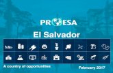 Presentación de PowerPoint · 2017-02-24 · El Salvador –Czech Republic Trade 2012-2016 (Thousand USD) Destination No. 64 of Salvadoran exports El Salvador has registered a total