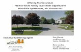 Offering Memorandum Premier Multi Family Investment Opportunity Woodside Apartments ...hscre.com/wp-content/uploads/2016/01/Woodside-apartments... · 2016-01-19 · 1 Offering Memorandum