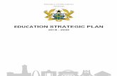 EDUCATION STRATEGIC PLAN · Education Strategic Plan 2018–2030 v 4.2 Cost projections 72 4.3 External support for the ESP 86 5 M&E framework 89 5.1 Basic education indicators 89