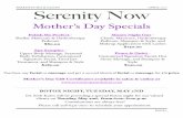 SERENITY SPA & SALON Serenity No · SERENITY SPA & SALON !APRIL 2017! PAGE 1 Serenity Now Dr. Seth Kates will be providing a special Botox night for our valued clients on Tuesday,