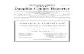 THE Dauphin County Reporter...2006/02/03  · THE Dauphin County Reporter (USPS 810-200) A WEEKLY JOURNAL CONTAINING THE DECISIONS RENDERED IN THE 12th JUDICIAL DISTRICT No. 5539,