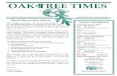 OAK TREE TIMES - treemontresorts.comtreemontresorts.com/.../oak-tree-times-om-9.09.pdf · your contract number and the year you are prepaying on your check. Mail your check to the