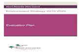Environment Strategy 2015-2025 - Mount Alexander Shire Council · Evaluation Questions (KEQs) from the Environment Strategy 2015-2025 and their relevant components: • sub-key evaluation