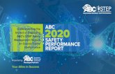 Understanding the ABC Impact of Deploying ABC’s STEP ... SPR Safety Performance Report.pdf · ABC 2020 Safety Performance Report 1 You Can Achieve World-class Safety. Start Today.
