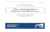 The Automotive Cluster in Morocco - Michael Porter ... The automotive cluster has been one of the recent