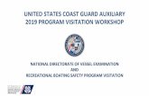 UNITED STATES COAST GUARD AUXILIARY 2019 PROGRAM ...vdept.cgaux.org/workshops/Approved_2019_PV_Workshop-B.pdf · united states coast guard auxiliary 2019 program visitation workshop