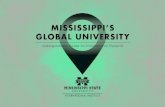INTRODUCTION TO - International Student...INTRODUCTION TO MISSISSIPPI STATE UNIVERSITY Mississippi State University () offers students a truly American college experience. MSU is located