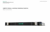 HPE MSA 1050/2050/2052 Best Practices - Router-Switch.com · The MSA models referenced in this paper include the MSA 1050, MSA 2050, and MSA 2052. MSA 1050 The MSA 1050 is designed