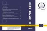 Volume 5 - Number 1 Bulletin Volume 5 No 1 Aug… · SAQA Bulletin Volume 5 Number 1 In 2002, the first round of public comments on the Report of the Study Team on the Implementation