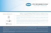 Managed Maintenance Services · Overbrook Support Services Managed Maintenance of your laboratory Instrumentation. A coordinated and comprehensive multi-service services provider,