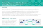Rafay Systems Multi-Cluster Management PlatformDatasheet] Rafay Systems Multi-Cluster... · based managed Kubernetes services (e.g. Amazon EKS) in the cloud. Monitoring, Visibility