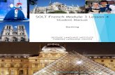 SOLT French Module 3 Lesson 4 - Live Lingua · Introduction Module 3 Lesson 4 - 153 - Exercise 3 (Pairs) With your partner, go over the reading about different types of money in Sénégal