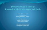 Hector M. Vielma, Ph.D. Senior Economist Illinois Department of Revenue … · SYNOPSIS - SB 2145 Increases the minimum wage from $8.25 to $9.00 beginning July 1, 2015 and increases
