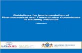 Guidelines for Implementation ofsiapsprogram.org/wp-content/uploads/2014/01/13-191-PTC... · 2014-01-28 · Guidelines for Implementation of PTCs in Gauteng Province ii These guidelines