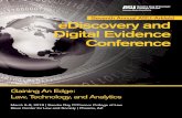 Seventh Annual ASU-Arkfeld eDiscovery and Digital Evidence ......ASU - Arkfeld eDiscovery and Digital Evidence Conference Day One Tuesday, March 6, 2018 12:00-12:30 p.m. Welcome and