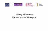 Hilary Thomson University of Glasgow/file/Seminar1Hilar… · MRC/CSO Social and Public Health Sciences Unit, University of Glasgow. Warmth improvements and health: evidence of possible