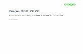 Sage 300 2020 Financial Reporter User's Guide...ThisisapublicationofSageSoftware,Inc. ©2019TheSageGroupplcoritslicensors.Allrightsreserved.Sage,Sagelogos,andSage ...