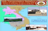 14th Transportation Battalion 14th Transportation Battalion · Hanoi. We start our tour with visits to the Hoa Lo Prision, Ho Chi Minh Mausoleum, the John McCain Monument, and the