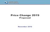 Price Change 2019MARKETING MAIL. MARKETING MAIL AND FIRST-CLASS MAIL. Personalized and Preprinted Color Transpromo . Registration. May 15 - Dec 31. Promotion Period (6 months) July