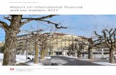 Report on international financial - Federal Council...Report on international financial and tax matters 2017 7 Most important events in 2016 20.01. Federal Council opens consultation