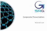 SRG Corporate Presentation - November 2018srggraphite.com/pdf/SRG_Corporate_Presentation_November_2018.pdf · found in SRG’sMD&A for the period ended June 30, 2018. These forward-looking