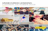 UNSECURED LENDING CANADA, OCTOBER 2018 · 2018-11-01 · UNSECURED LENDING CANADA OCTOBER 2018 4 Mine Group L A righs resere Tangerine enters the unsecured lines of credit business