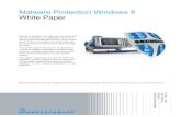 Malware Protection Windows 8 - Rohde & Schwarz · 1EB01_ Rohde & Schwarz Malware Protection Windows 8 5 1.2 General considerations The steps described above help to guarantee that