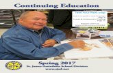 Continuing Education Ed Spring 2017.pdfContinuing Education Spring 2017 St. James-Assiniboia School Division “I think you learn more if you’re laughing at the same time.” —