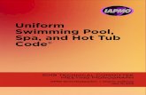 Uniform Swimming Pool, Spa, and Hot Tub Codecodes.iapmo.org/docs/2021/USPSHTC/2019 USPSHTC ROP... · A list of swimming pool, spa and hot tub standards that appear in specific sections