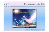 2014-AXElite Company Profile - Micro Bridge Company Profile.pdf · Foxconn Compal–Panasonic Amtran-Vizio LCD TV QSI–Seagate HDD StorageUSB Pilot – Nvidia VGA & MB SEMCO Samsung