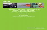 NATIONAL COOPERATIVE FREIGHT RESEARCH PROGRAMonlinepubs.trb.org/onlinepubs/ncfrp/docs/NCFRP2013Status.pdf · P rrent and oeted esearc Proects 2 Winter 201201 The National Cooperative