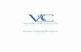 Events Catering Brochure - Victory Services Club · 2016-07-21 · Events Catering Brochure . 2 Exceptional catering is integral to any successful event. With a wealth of experience