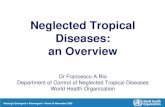Neglected Tropical Diseases: an Overview · Neglected Tropical Diseases Protozoan Infections Leishmaniasis (VL, CL and MCL) Human African trypanosomiasis (sleeping sickness) Chagas