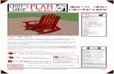 What - Chief's Shop · chiefs‐shop.com 1 Layout NOTE ' ( ! -$)($#( '% $&( ! -$)($#( # ,(% $& & ( # ( $ &' Simple Woodworking: adirondack‐style Rocker