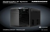 Multimedia PC Systemdownload2.medion.com/downloads/anleitungen/bda_20054011.pdf · 2019-08-02 · Multimedia PC System E4075 D (MD 8320) Warranty Details The product is guaranteed