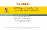2014 Key Australian findings: psychostimulant drug market · 2019-12-05 · 2014 Key Australian findings: psychostimulant drug market . National Drug Trends Conference . Maritime