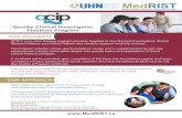 QCIP Sheet - 2016 - FINAL - UHN Research Eventsevents.uhnresearch.ca/sites/default/files/event_files/QCIP - Quality... · Research Fellows, and Clinical Fellows who conduct research