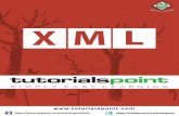 About the Tutorial - Ashish Prajapati · The tutorial is divided into sections such as XML Basics, Advanced XML, and XML tools. ... 4 3. XML – Documents ... A programming language