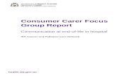 Consumer Carer Focus Group Report/media...  · Web viewProvide a carer/consumer perspective to the WA Clinical Senate debate on Friday 6 March 2015. The Senate debated the topic
