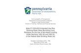State FY 2018-2019 Intended Use Plan Drinking Water State ...crawler.dep.state.pa.us/Water/BPNPSM... · Quality Assurance Project Plans (QAPP) and uses environmental data in accordance