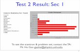Column Statistics for: Test2 - Astronomykn/AST103-S12/15_Ch8_Formation.pdf · Test 2 Result: Sec 1 To see the scantron & problem set, contact the TA: Mr. He Gao gaohe@physics.unlv.edu