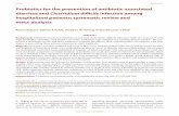 Probiotics for the prevention of antibiotic-associated ... · biotics has also been studied as a potential preventive intervention against AAD and CDI. Randomized controlled trials
